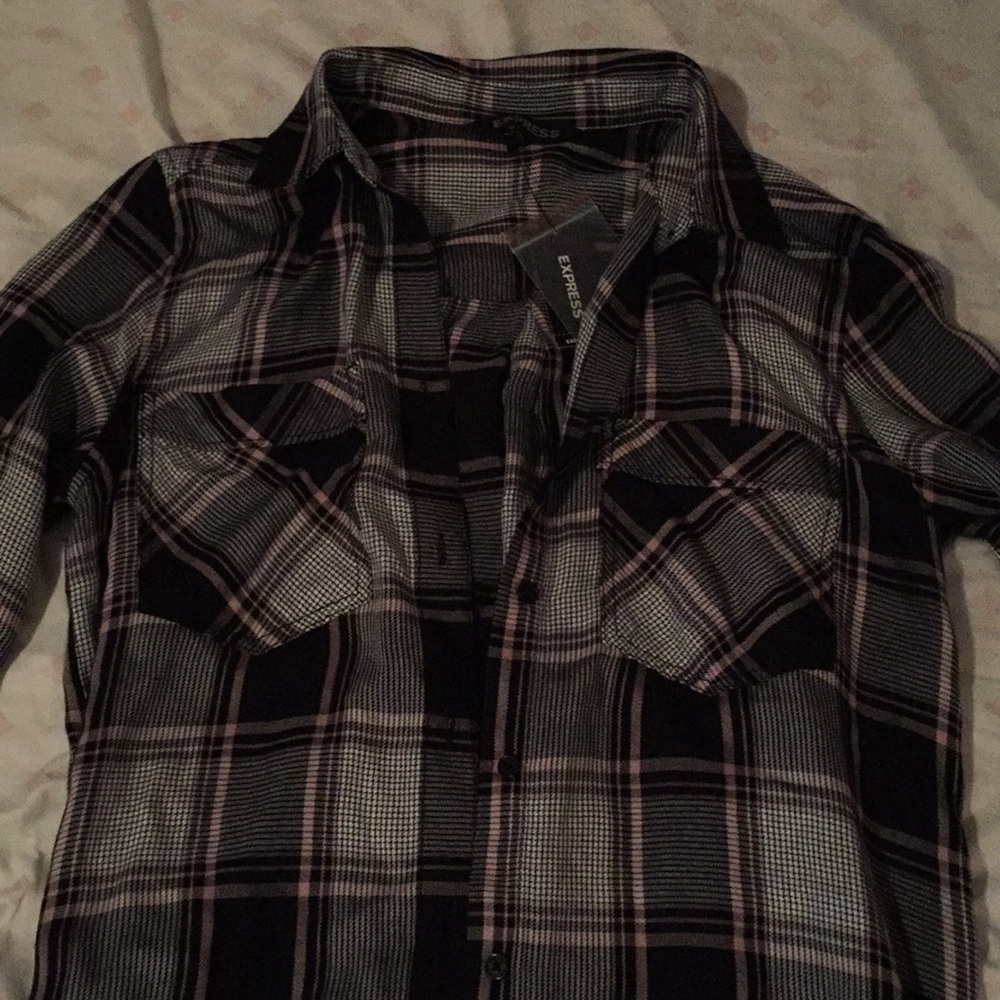 Express boyfriend flannel